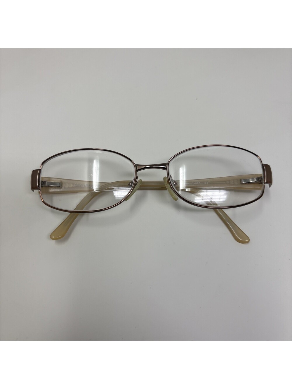 Salvatore Ferragamo Eyeglasses *FRAMES ONLY* 1701 656 Brown Beige 52-17-135